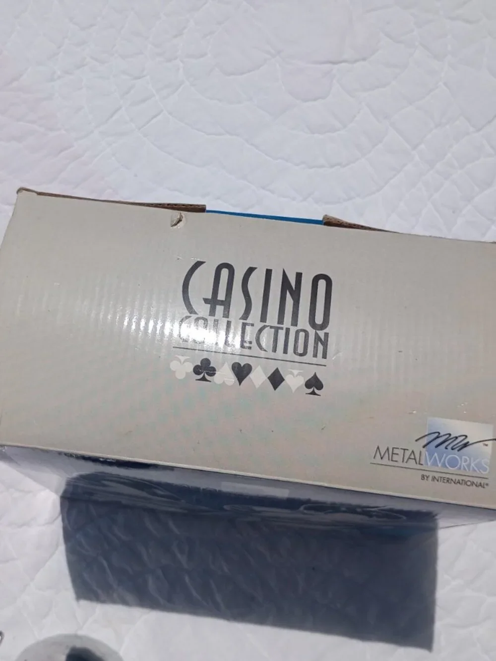 Metalworks International Casino Collection Playing Cards 4-Piece Appetizer Bowls